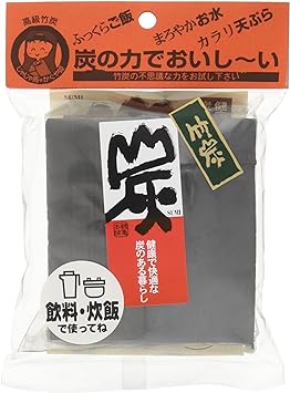 日本漢方研究所 竹炭 飲料・炊飯用 6枚入
