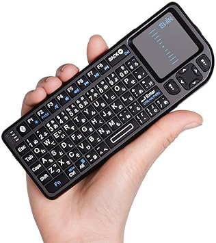 【Ewin】ミニ bluetooth キーボード Mini Bluetooth keyboard タッチパッドを搭載 小