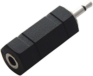 2.5mm モノラル超ミニプラグ(オス) - 3.5mm ステレオミニジャック(メス) 変換プラグ PLG-H01