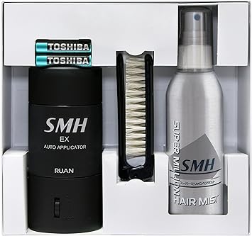 SMH EX オートアプリケーターセットボックス (No.1 ブラック) 電動 薄毛 抜け毛 円形脱毛症 白髪 対策 増